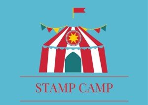 STAMP CAMP POSTCARD